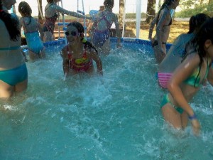 Hit tego sezonu - basen przy ujeżdżalni